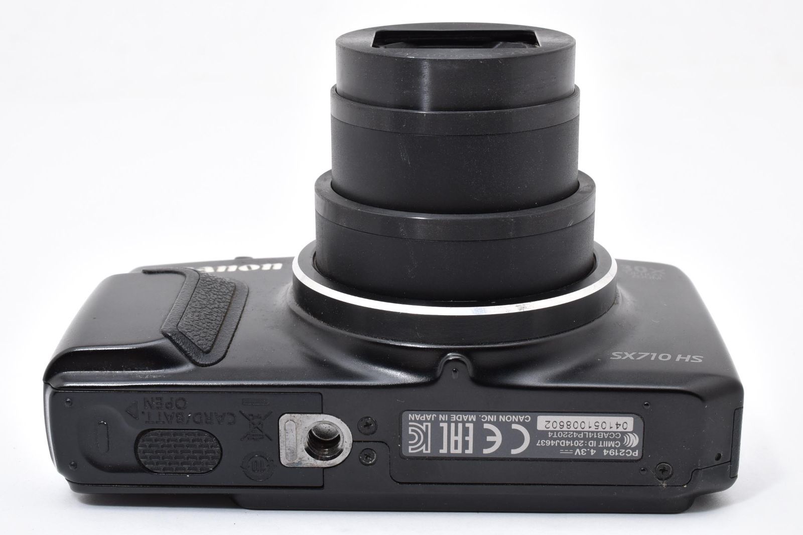 Canon PowerShot SX710 HS ブラック 元箱 /3087 動作OK 返金保証