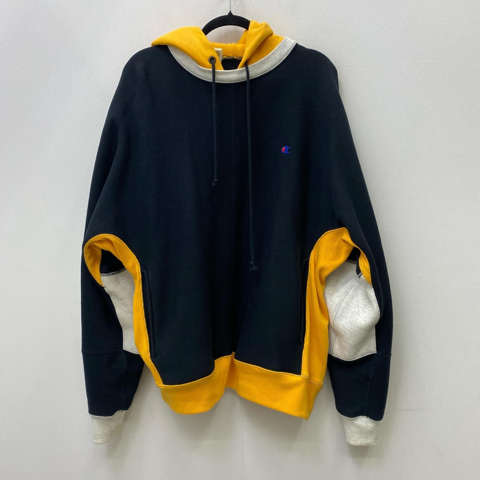 【加古川店】 中古 Champion | チャンピオン パーカー C8-Y120 ブラック サイズ：L 【100】
