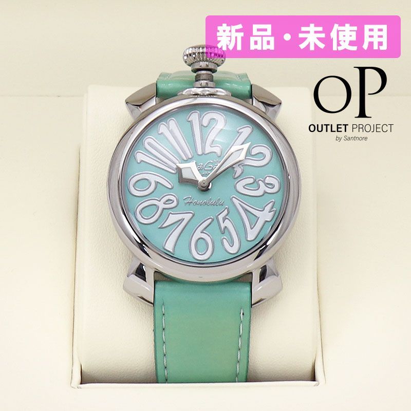 訳あり】ベルトが色あせの為 ガガミラノ GaGa MILANO マヌアーレ40mm 