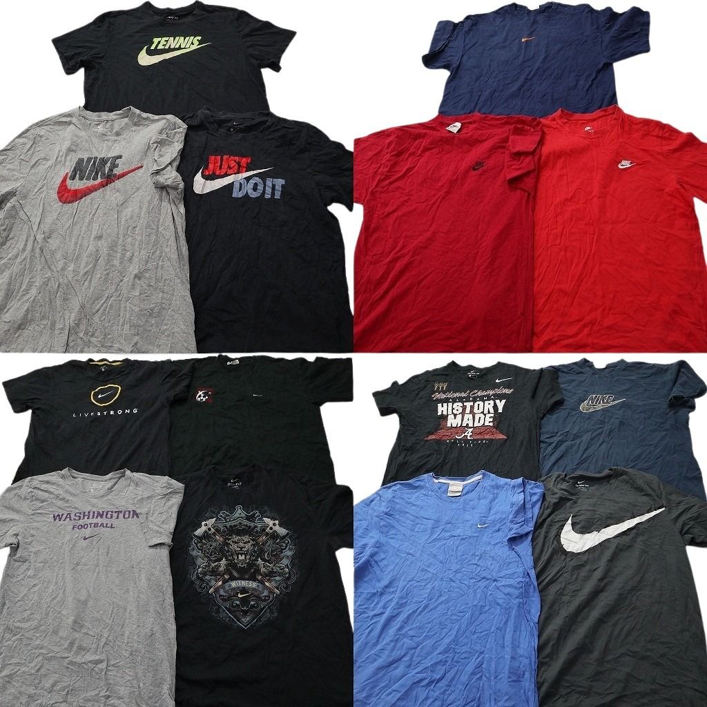 古着卸 まとめ売り NIKE ナイキ Tシャツ 14枚セット ( メンズ L