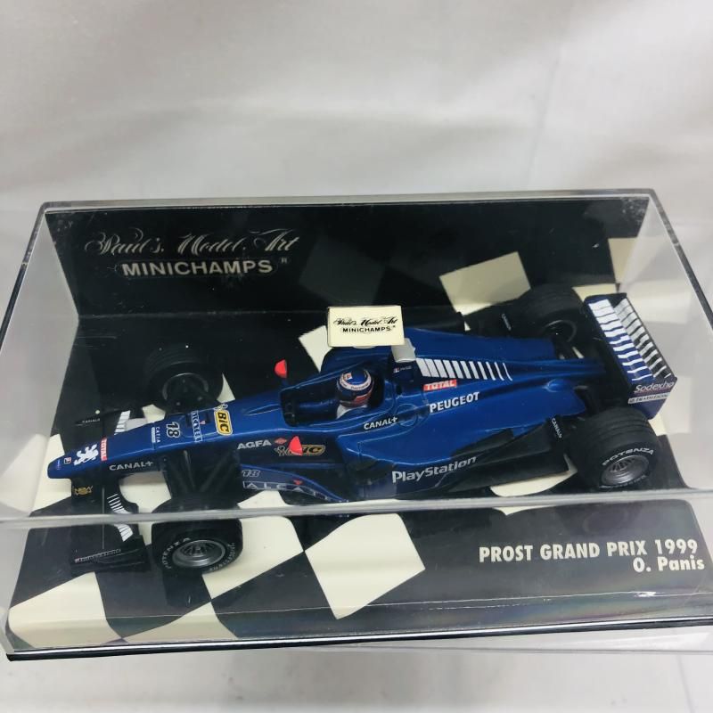 中古】開封)1/43 MINICHAMPS PROST GRAND PRIX 1999 SHOWCAR O.Panis