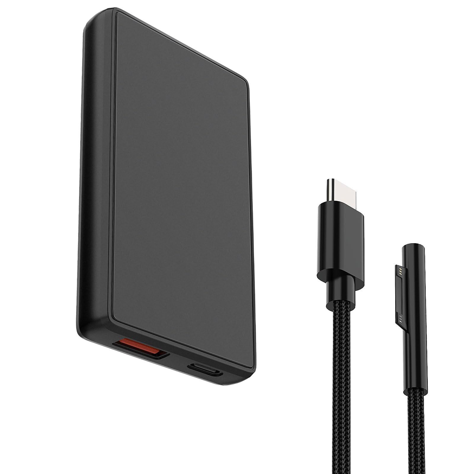 【2025革新・超薄型】互換Surface充電器 65W/45W PD急速充電 Surface Pro 充電器 対応Suface Pro11/10/9/8/7/6/Book/Laptop Goサーフェス ACアダプター 互換1800/1625/173 ... 4,253円