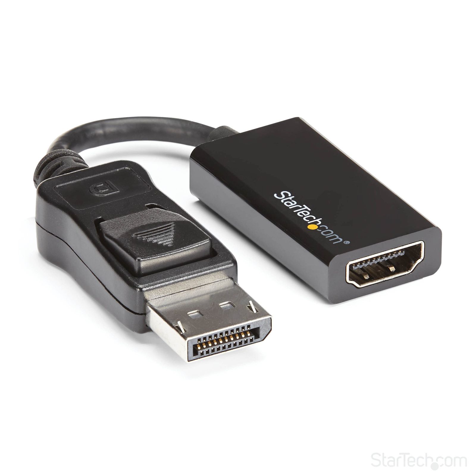 StarTech.com DisplayPort - HDMI変換アダプタ/4K60Hz対応/DP 1.4 - HDMI 2.0 アクティブコンバータ/抜け防止対応ディスプレイポートコネクタ DP2HD4K60S