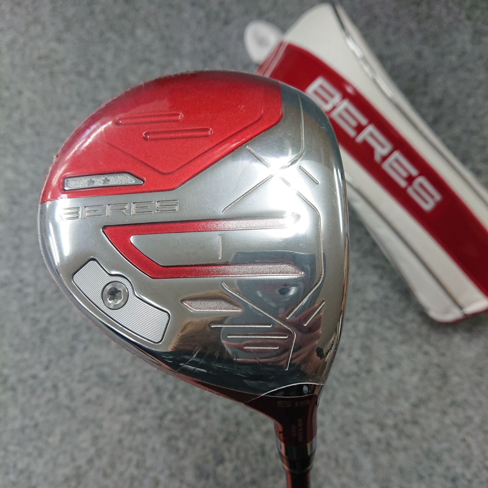 女性用 ホンマ 2024 BERES FW 2星 5W 19° 純正カーボン (L) 未使用品 レディース