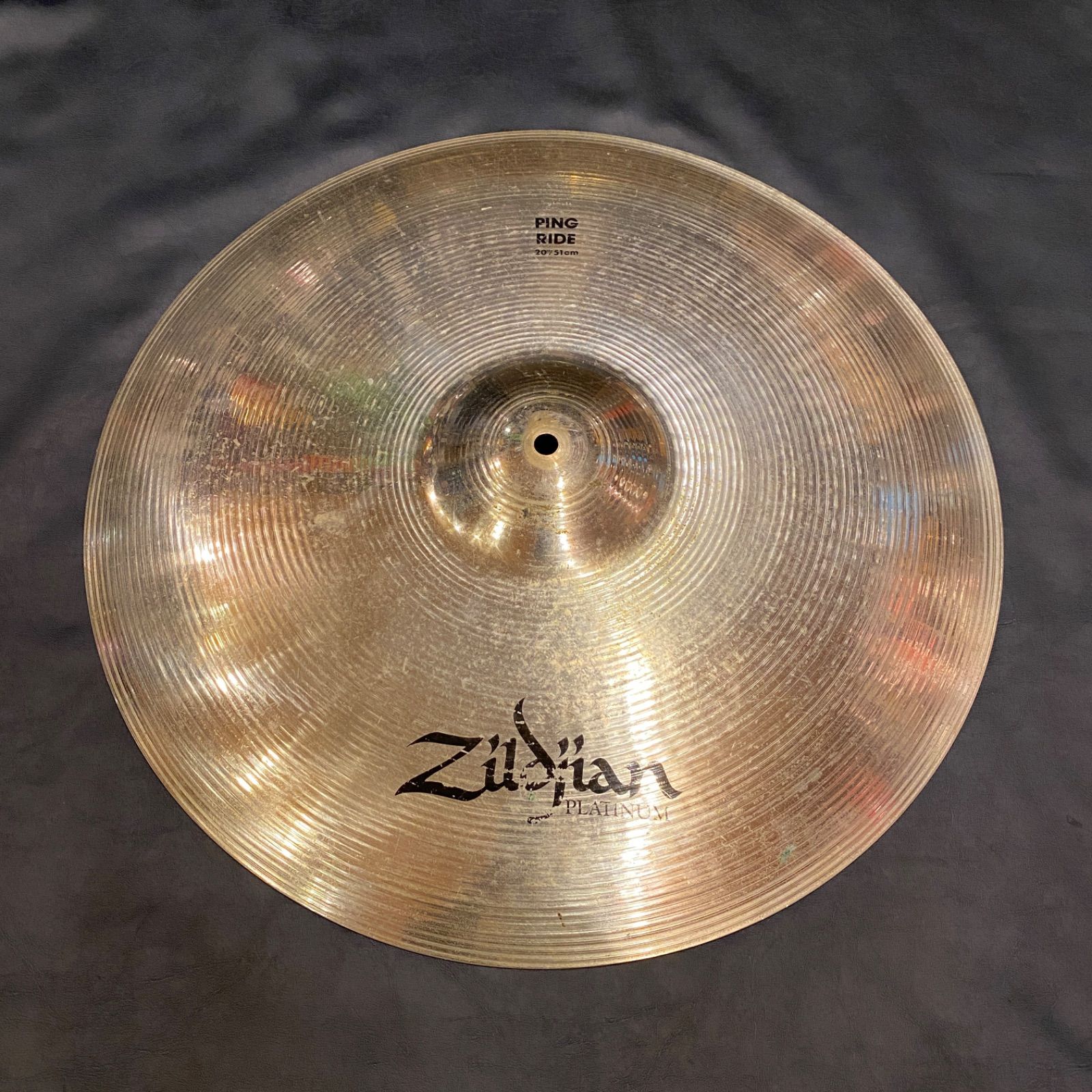 【良品】Zildjian PLATINUM PING RIDE 20インチ