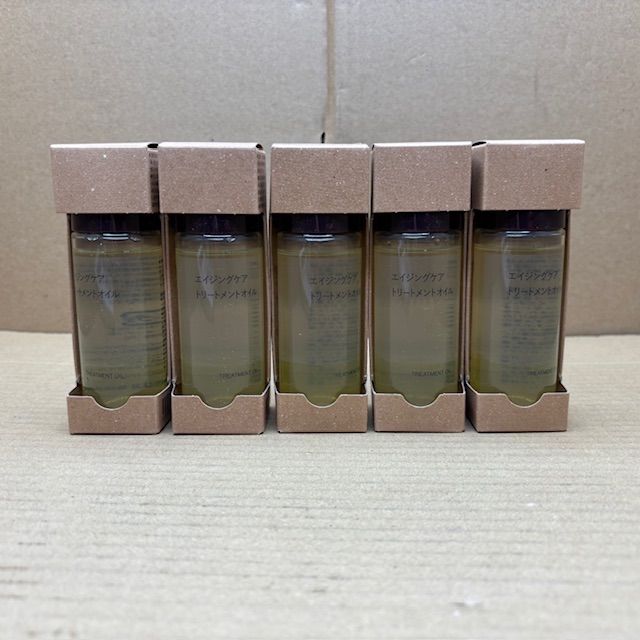<ナ>5個セット 【無印良品】エイジングケアトリートメントオイル 50ml
