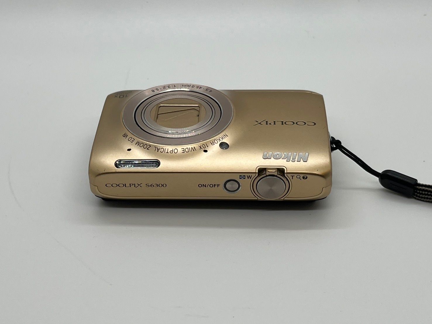0361 Nikon COOLPIX S6300 ゴールド デジカメ 動作確認済み 【ネ