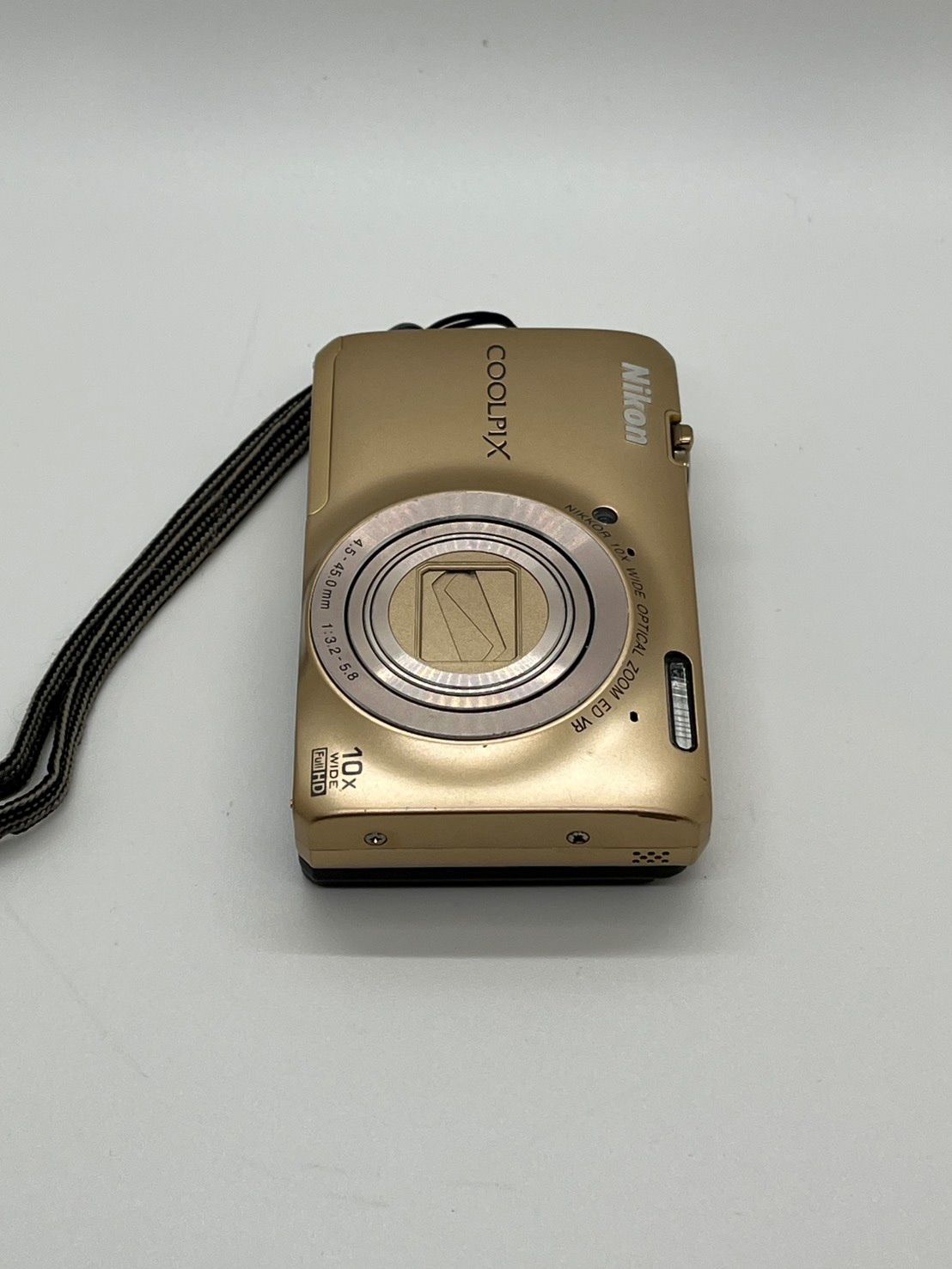 0361 Nikon COOLPIX S6300 ゴールド デジカメ 動作確認済み 【ネ