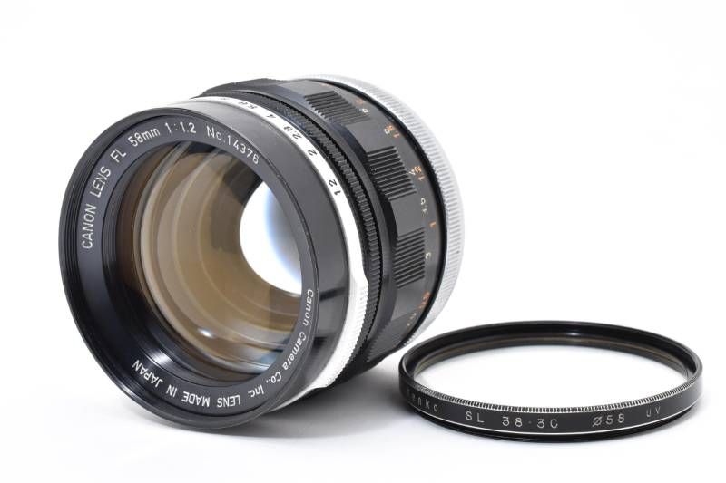 ★良品★キヤノン Canon FL 58mm F1.2 フィルター付★　YM1124＃15