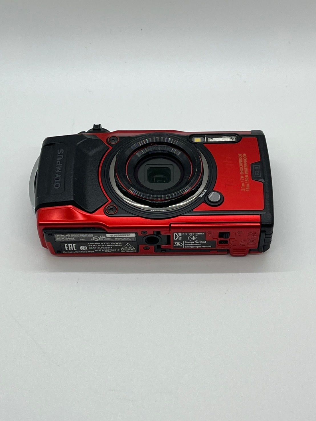 0367 OLYMPUS TOUGH TG-6 レッドブラック デジカメ ジャンク品 【ネ