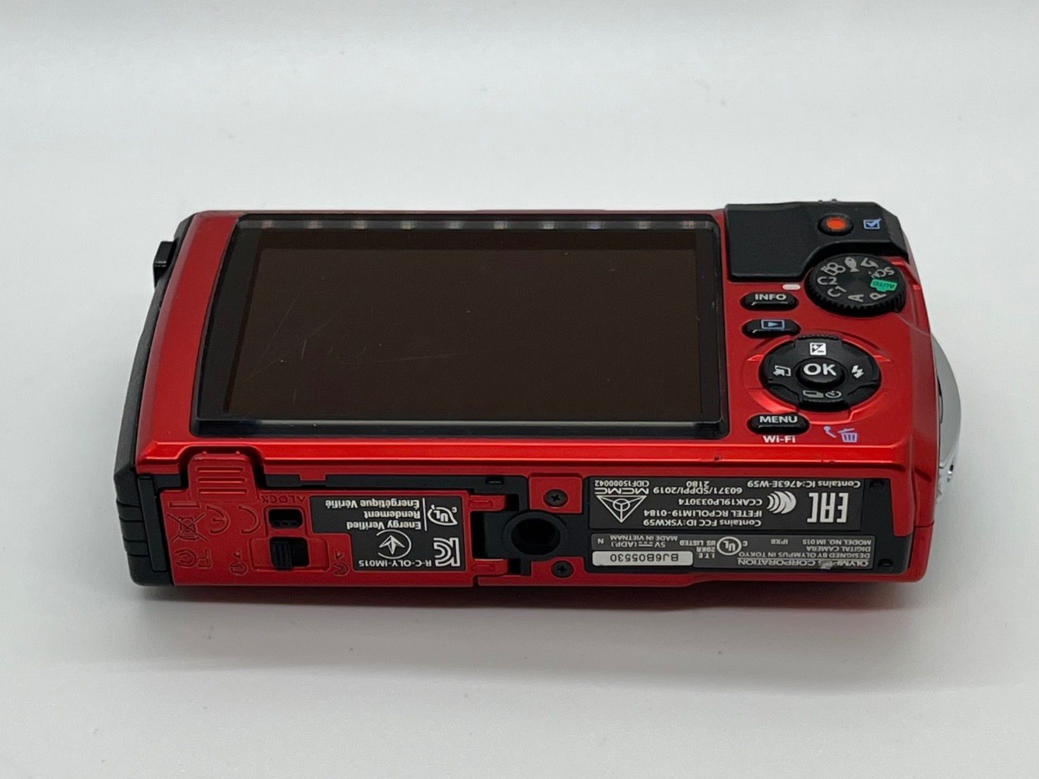 OlympusCASIOデジカメジャンク 0367 OLYMPUS TOUGH TG-6 レッドブラック デジカメ ジャンク品 【ネ