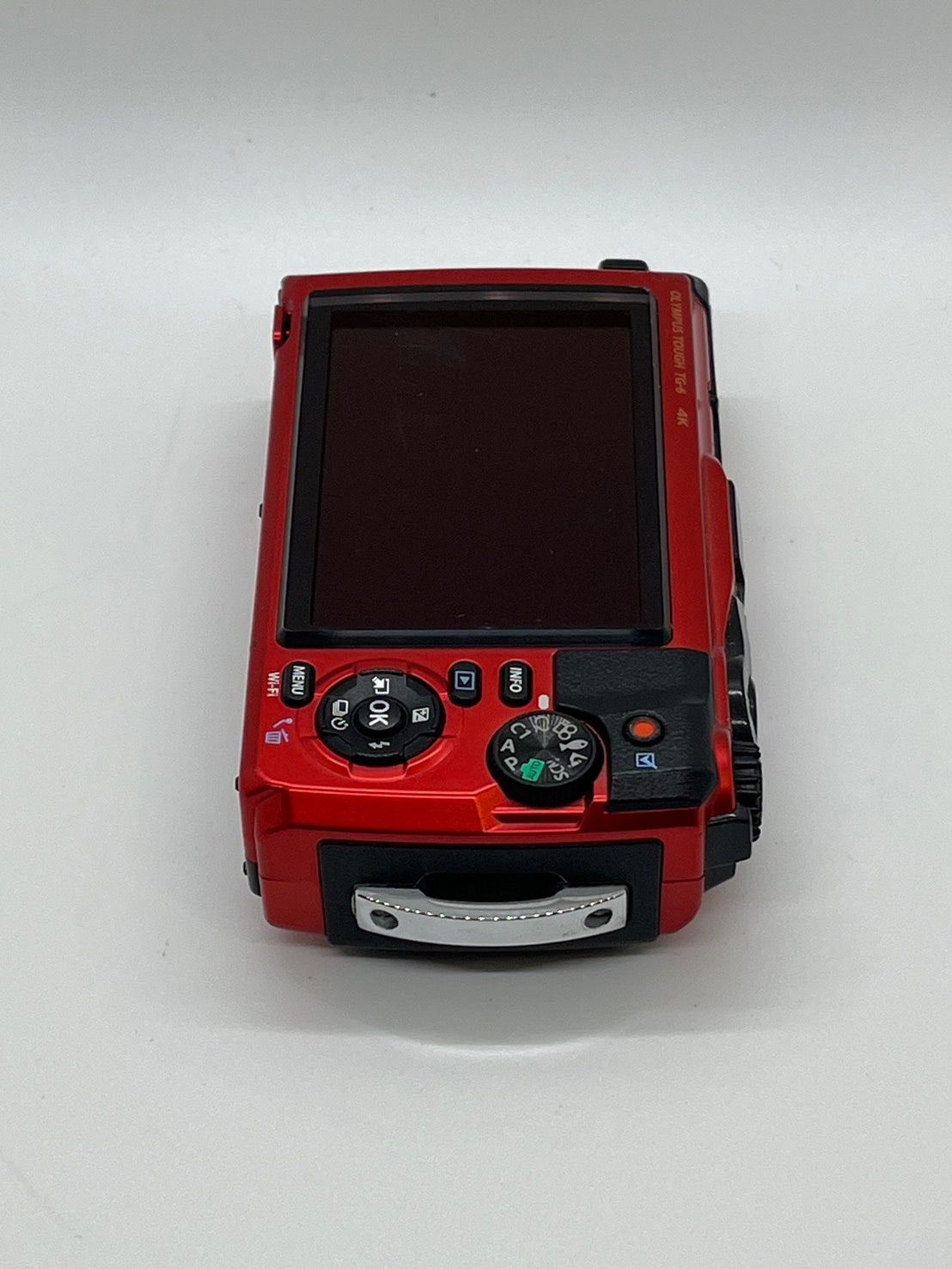 0367 OLYMPUS TOUGH TG-6 レッドブラック デジカメ ジャンク品 【ネ