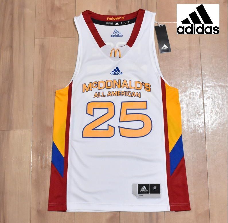新品 adidas D Rose McDonald's All American Swingman Jersey O(XL