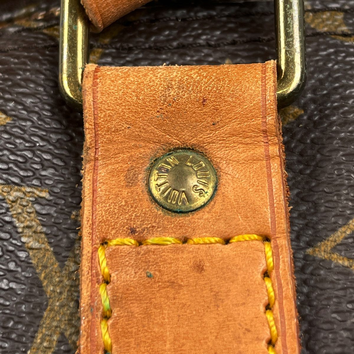 本物 ルイヴィトン LOUIS VUITTON LV キーポル バンドリエール 55 モノグラム 2WAY ショルダーバッグ ボストンバッグ ブラウン M41414 ビトン バッグ 中古 LOUIS VUITTON（ルイ・ヴィトン） キーポル55バンドリエール ボストン