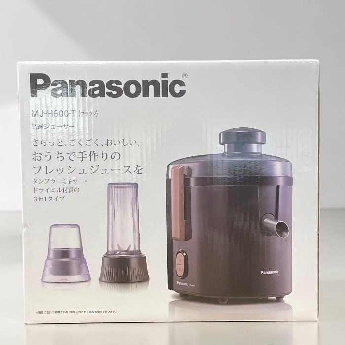 (展示品)Panasonic パナソニック ジューサー MJ-H600-T タンブラーミキサー ドライミル付属 (展示品)Panasonic パナソニック ジューサー MJ-H600-T タンブラーミキサー ドライミル付属