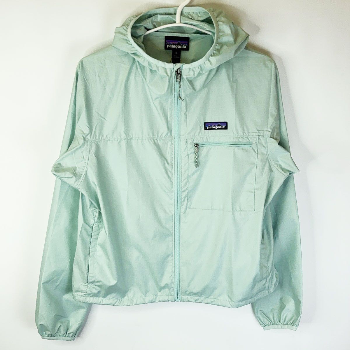 【未使用】パタゴニア ライト＆バリアブル ジャケット XS Thin Ice 20510 レディース patagonia 登山 トレッキング アウトドア レイン ジャケット