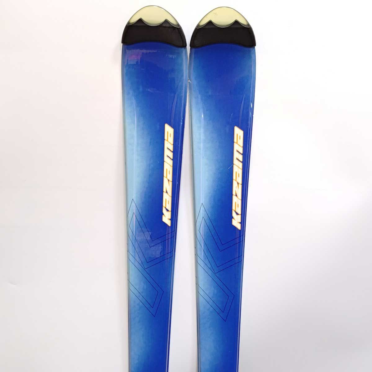 カザマ スキー板 WINTERHIGH 158cm ウインターハイ [ストック(Hart)付