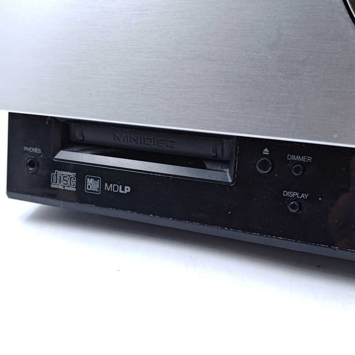 ONKYO オンキヨー CD/MD TUNER AMPLIFER コンポ シルバー FR-T1/D-T1 