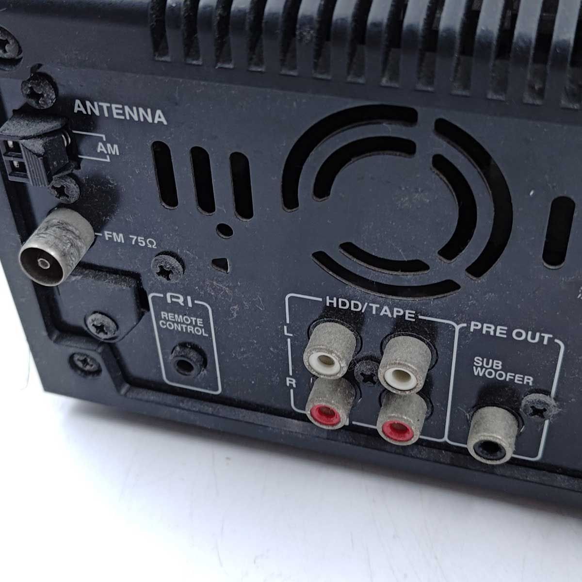 ONKYO オンキヨー CD/MD TUNER AMPLIFER コンポ シルバー FR-T1/D-T1