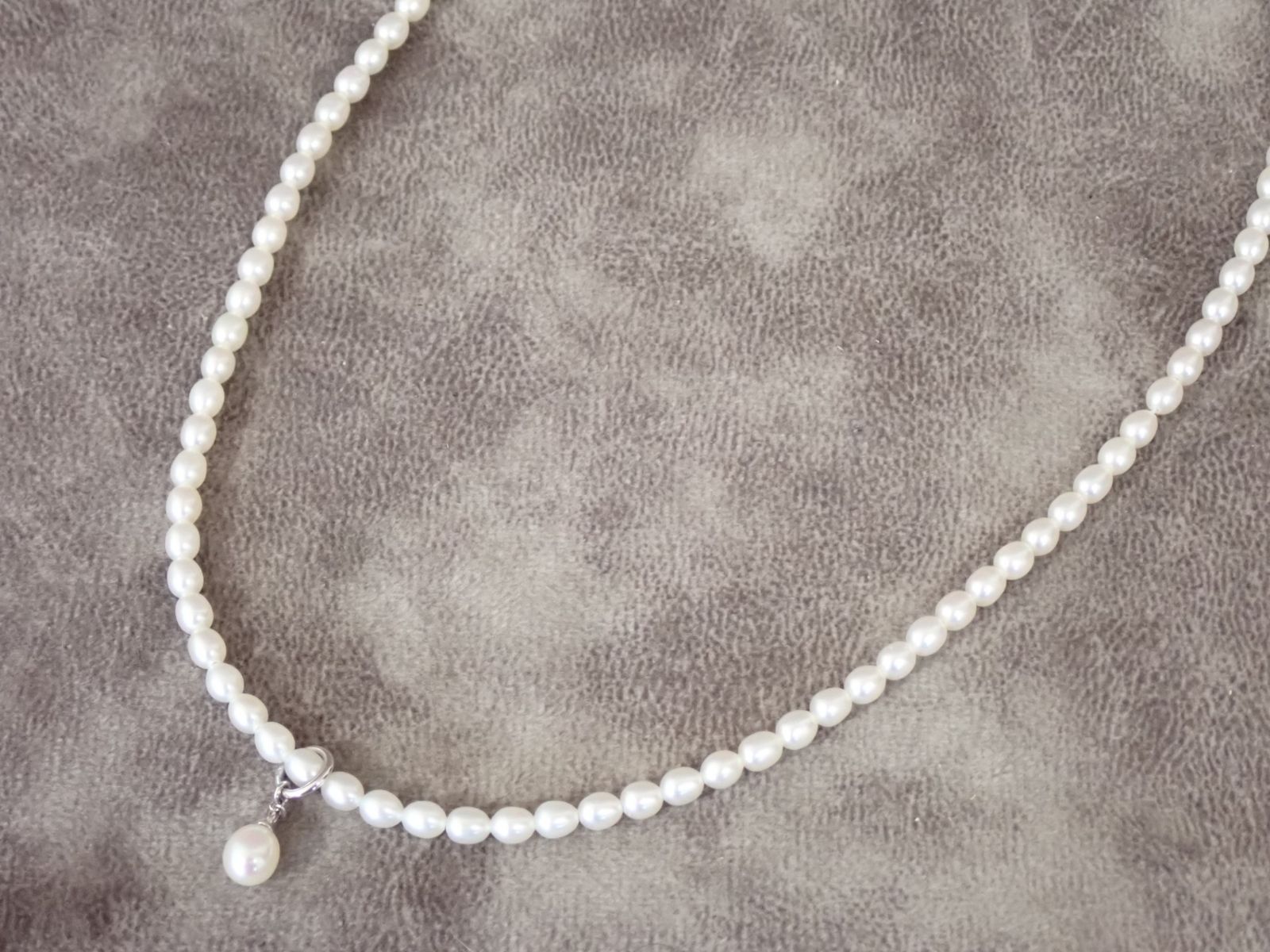ミキモト ペルリータ　ネックレス 本真珠　ホワイトパール　K18チェーン MIKIMOTO ミキモト ベルリータ パール ネックレス K18WG 8.0g - メルカリ