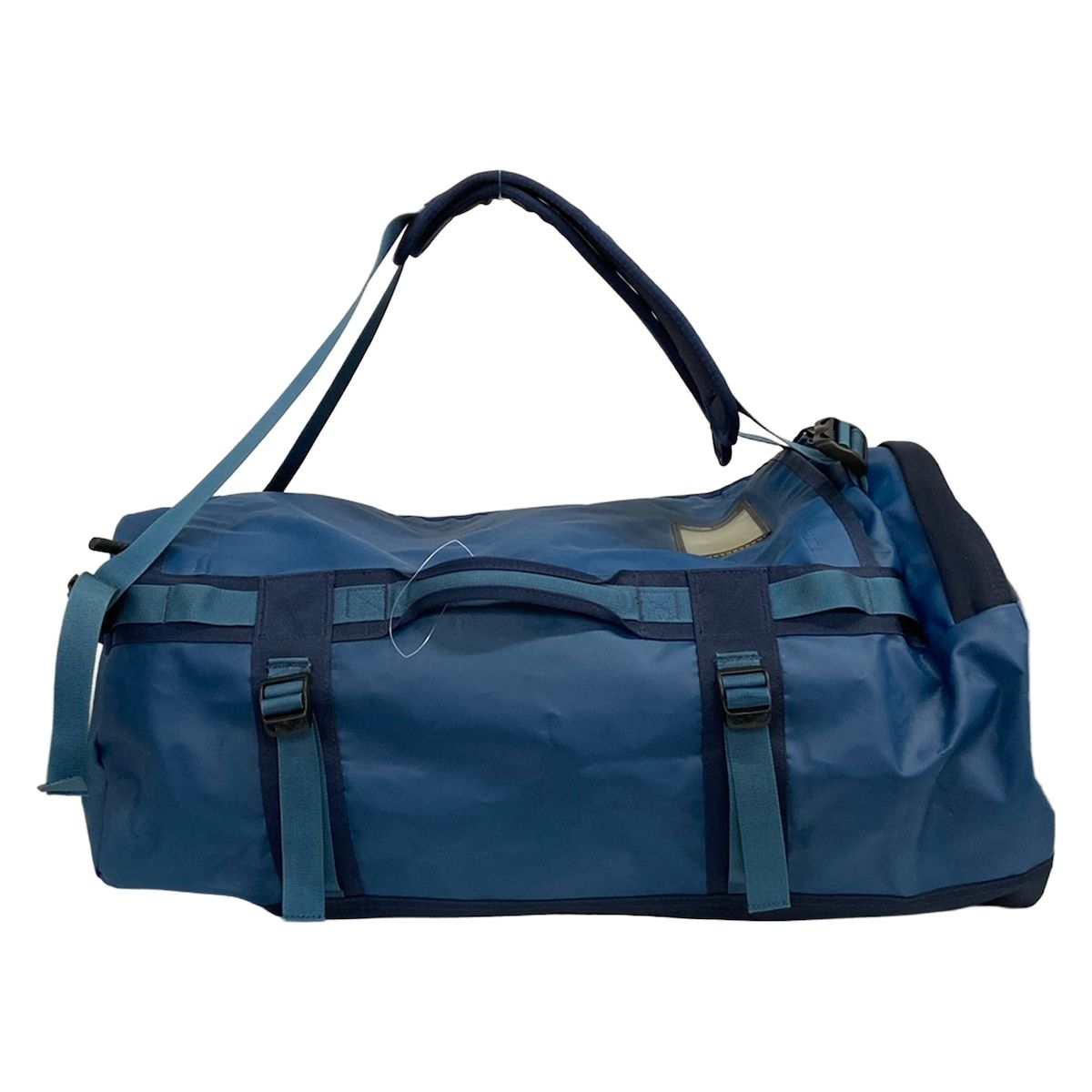 THE NORTH FACE(ノースフェイス) ボストンバッグ ベースキャンプダッフル NF00CWW2 ブルー×ダークネイビー 本体ロックなし