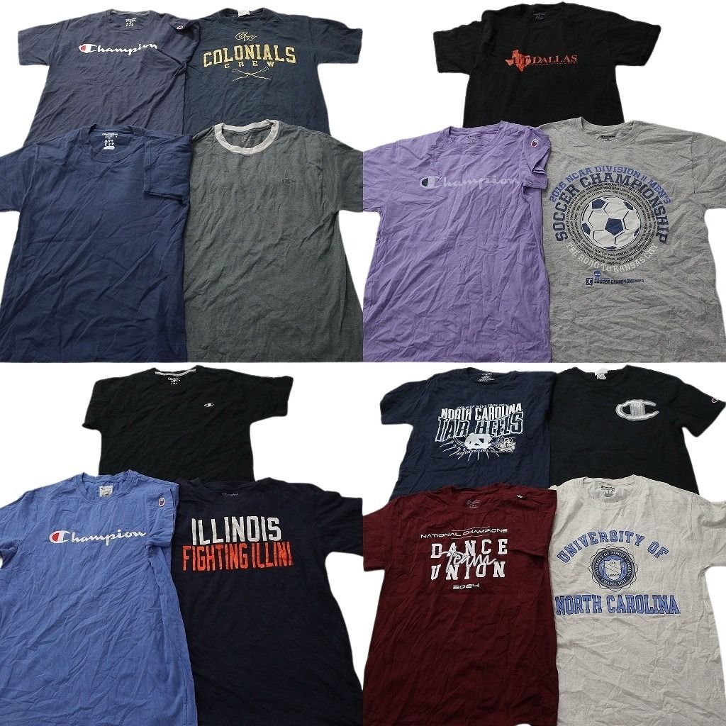 古着卸 まとめ売り チャンピオン Tシャツ 14枚セット ( メンズ M