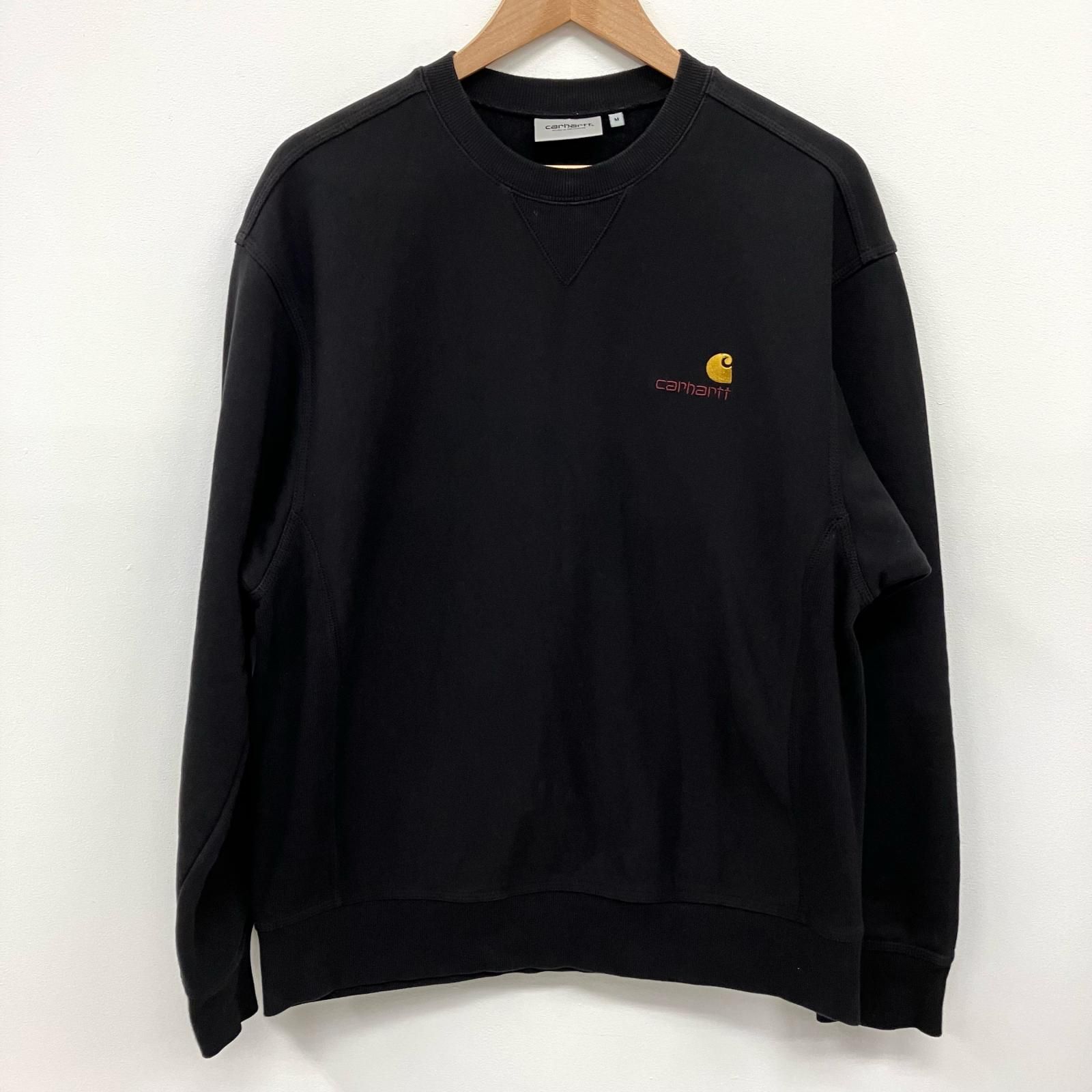 【イオン広店】 中古 Carhartt WIP | カーハートダブリューアイピー スウェット AMERICAN SCRIPT SWEAT I025475.89.XX.03 ブラック サイズ:M 【101】