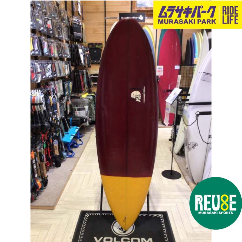 中古サーフボード【KOOKBOX】SHORT SINGLE STABI6’1