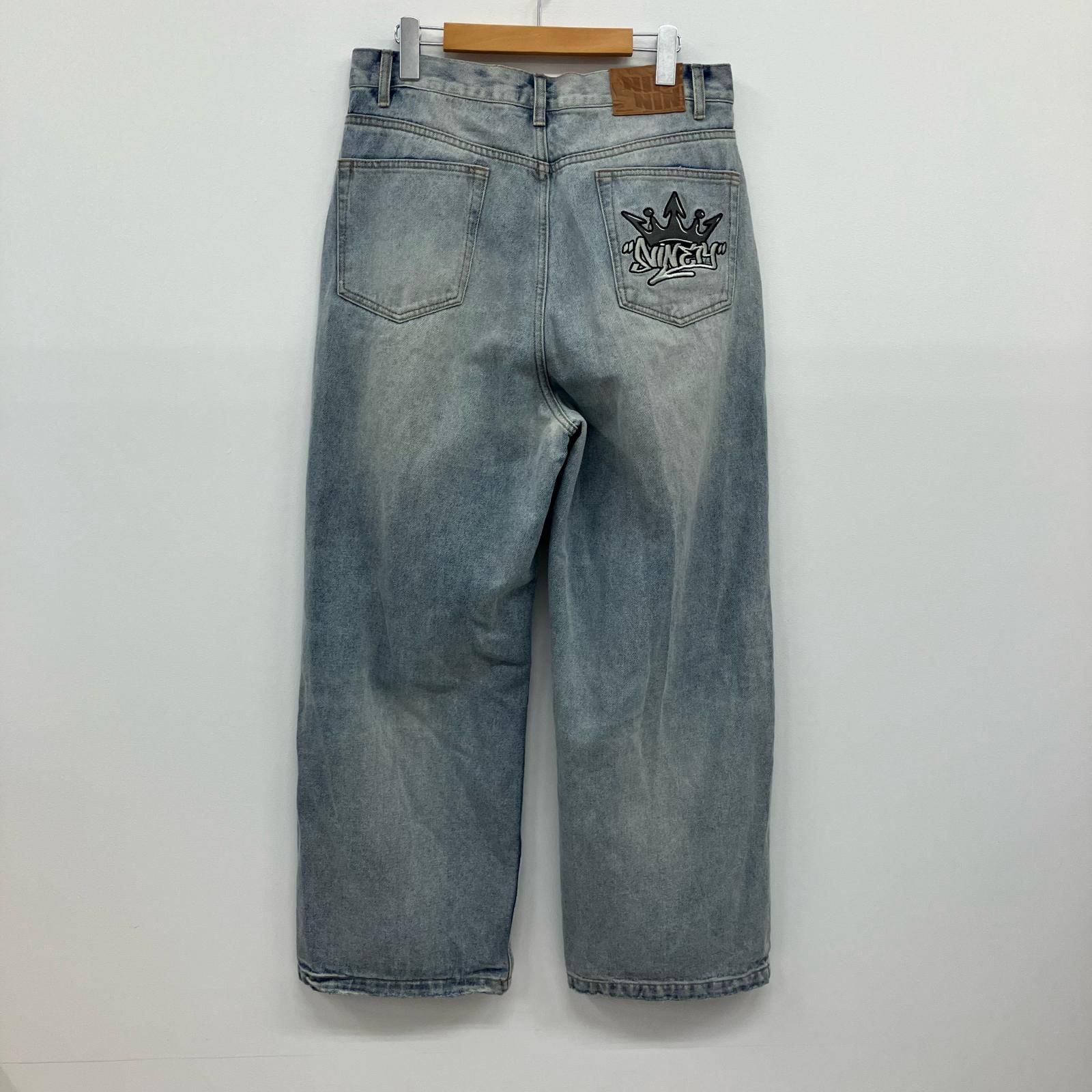 パンツ 【イオン広店】 デニムパンツ KAWS OriginalFake インディゴ