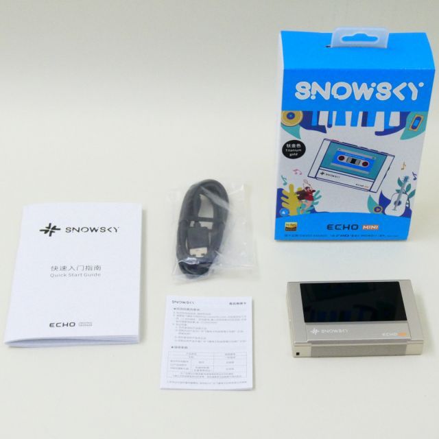 《アウトレット品》 FIIO デジタルオーディオプレーヤー Snowsky ECHO MINI ゴールド (FIO-SSEMINI-G)