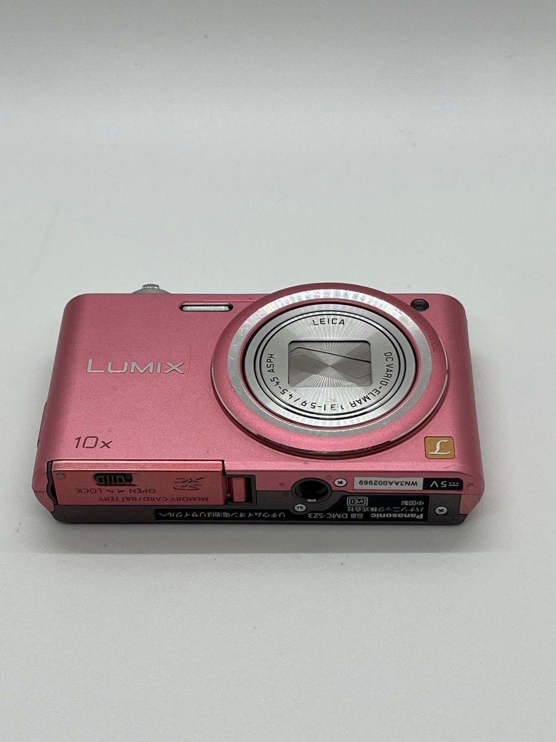 0344 Panasonic Lumix DMC-SZ3 ピンク デジカメ 【ネ】