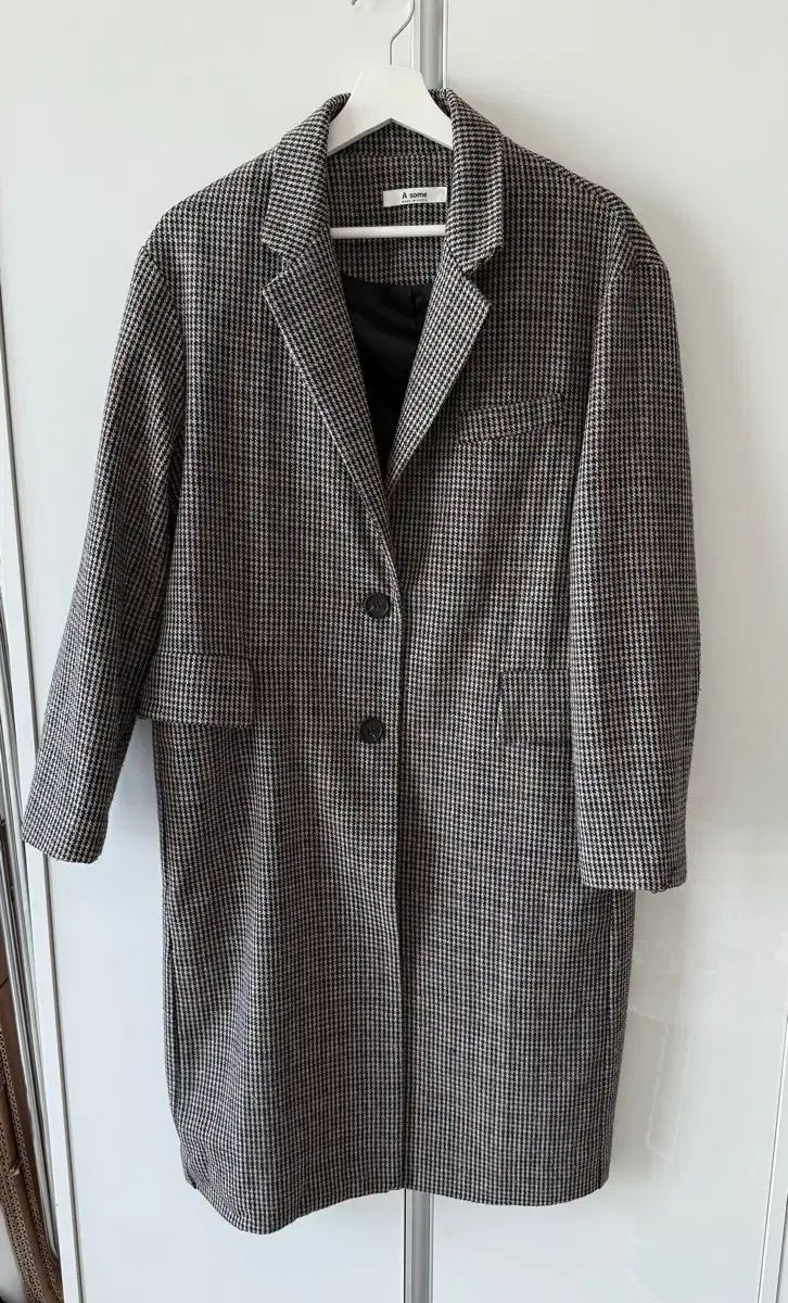 ブラウン CHECK コート