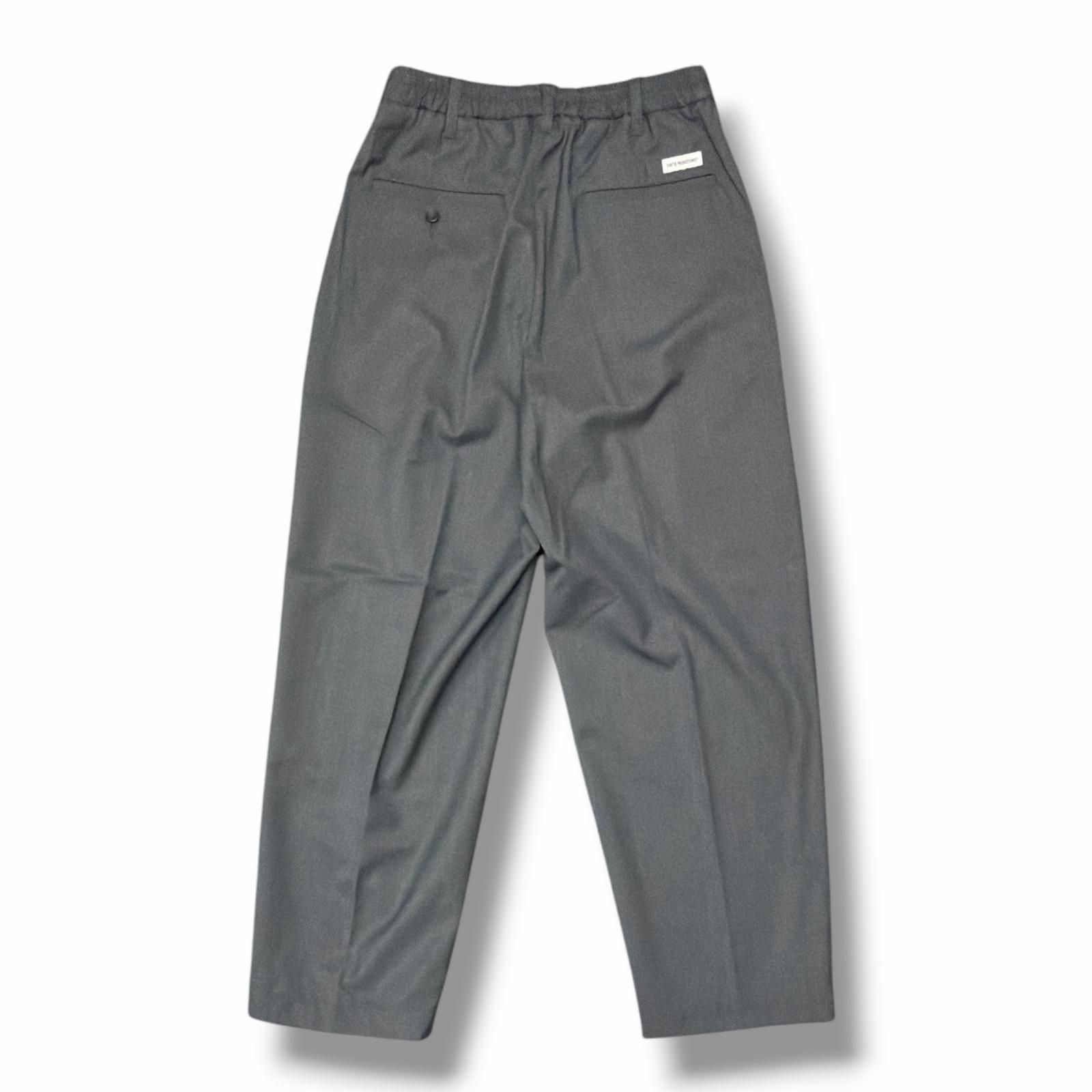 【新品未使用】25AW COOTIE T/W Easy Trousers 参考上代36300円 未使用 COOTIE 25AW T/W Saxony 2 Tuck Wide Easy