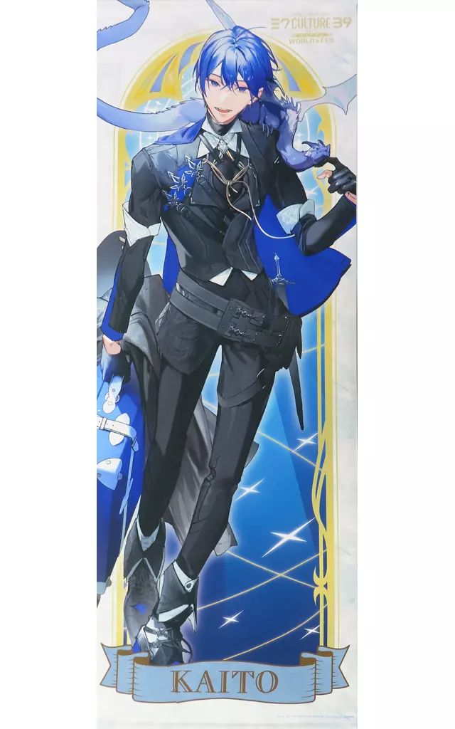 中古】タペストリー(大型) KAITO WORLO 等身大タペストリー 