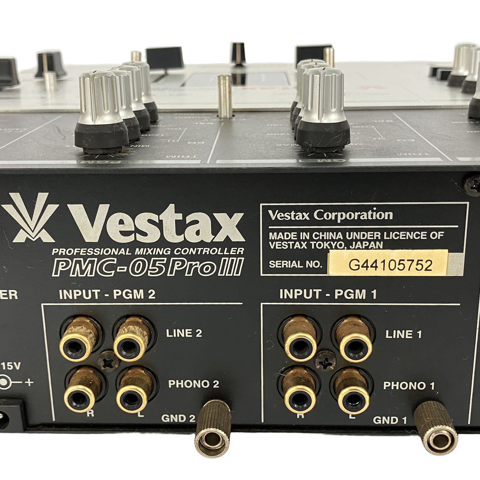 Vestax PMC-05ProIII DJミキサー 2ch ベスタクス 音響機材 中古