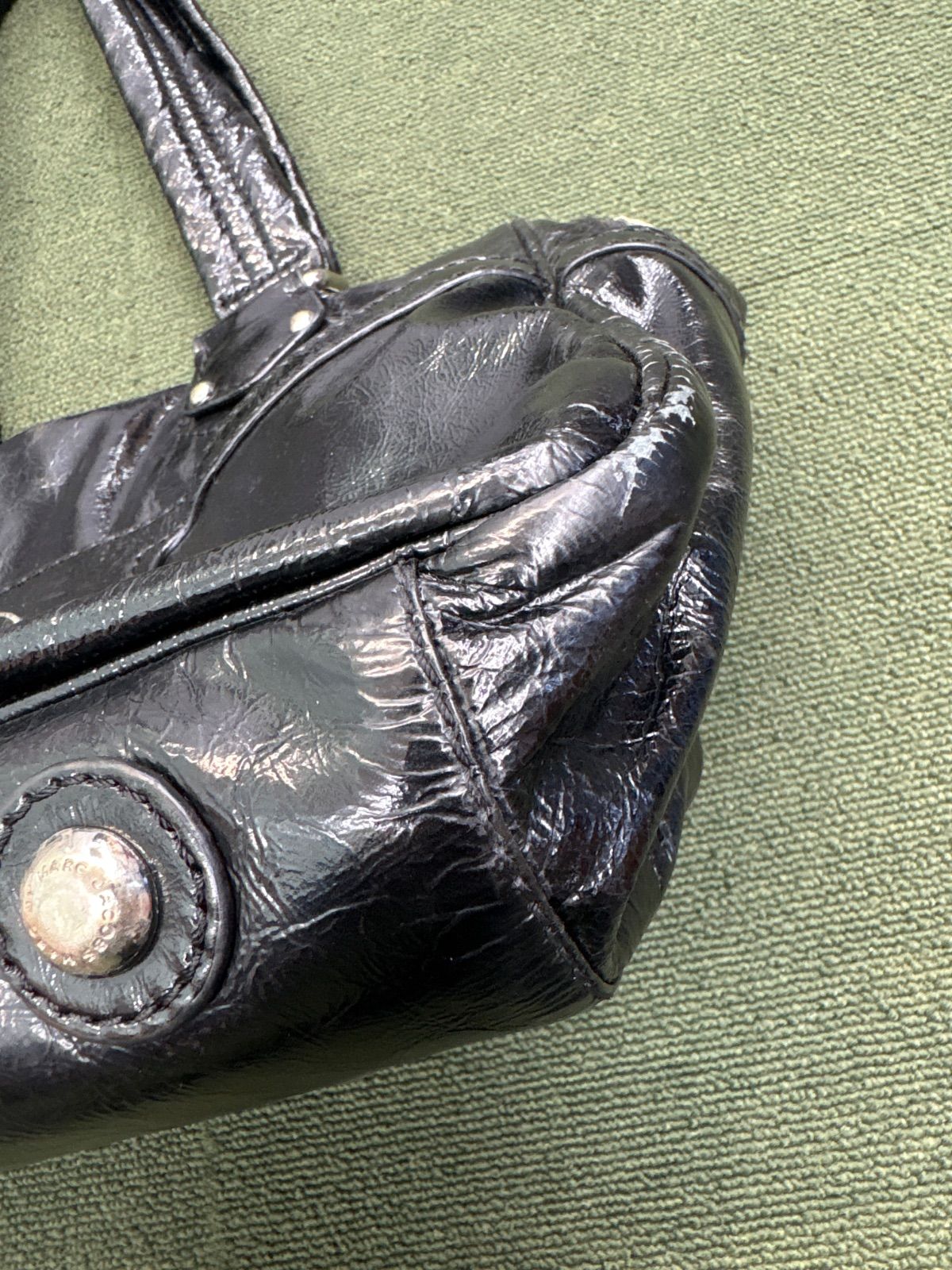 00s MARC JACOBS レザー y2k ハンドバッグ grunge MarcJacobs マークジェイコブス Y2K Archive Bag 00s - メルカリ
