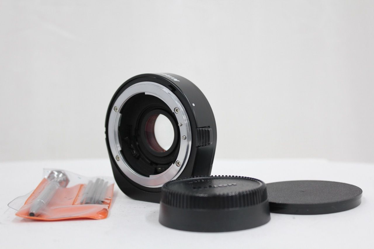 【返品保証】 ニコン Nikon AF TELECONVERTER TC-16A 1.6X 前後キャップ付き テレコンバーター e8947