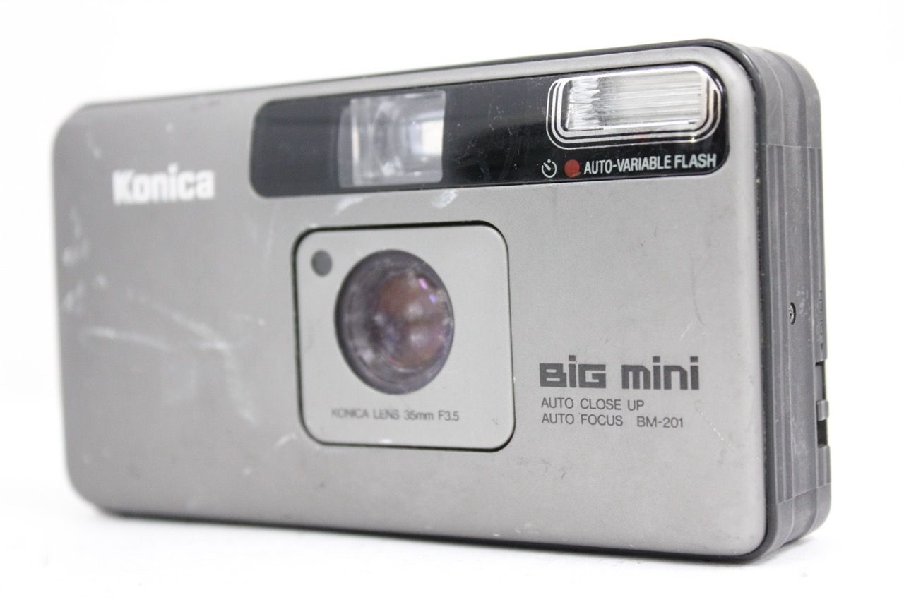 【返品保証】 コニカ KONICA BiG mini BM-201 35mm F3.5 コンパクトカメラ e8928