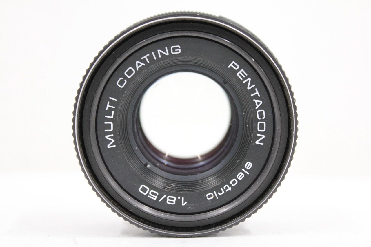 【返品保証】 PENTACON electric 50mm F1.8 MULTI COATING M42マウント レンズ e8956 【返品保証】 PENTACON electric 50mm F1.8 MULTI COATING M42マウント レンズ e8956