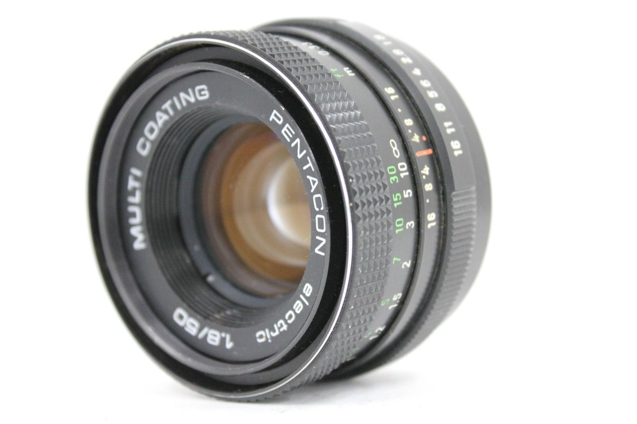 返品保証】 PENTACON electric 50mm F1.8 MULTI COATING M42マウント