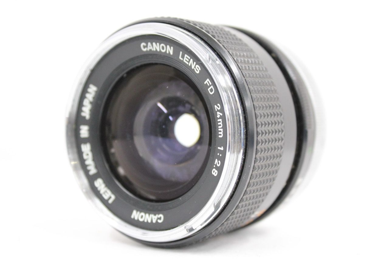 カメラ、光学機器 【返品保証】 キャノン Canon Lens FD 24mm F2.8