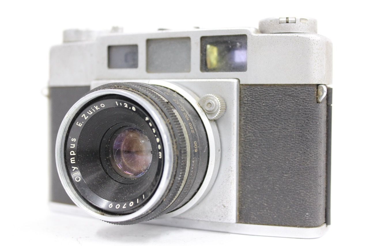 【訳あり品】 オリンパス Olympus 35-S E.Zuiko 4.8cm F2.8 レンジファインダー カメラ e8915