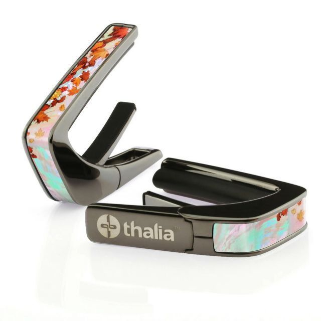 タリア カポ Thalia Capos LIMITED EDITION BC-AUTUMN PEARL / AUTUMN PEARL Black Chrome ギター 12インチフレットパッド付属