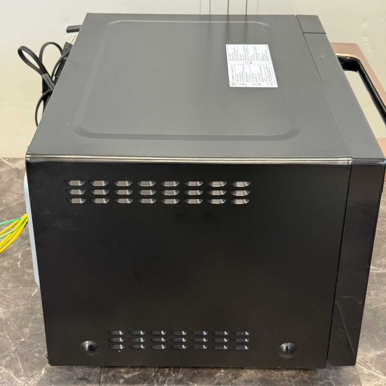 ☆送料込！美品 2022年製 YAMAZEN 山善 NERP-018FV(B) オーブンレンジ