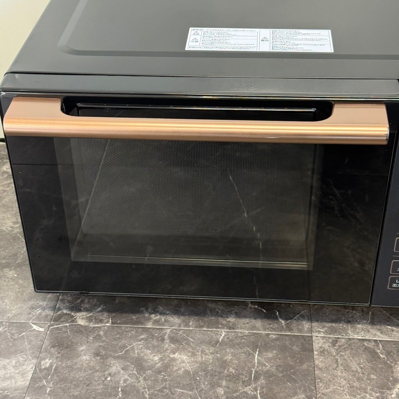 ☆送料込！美品 2022年製 YAMAZEN 山善 NERP-018FV(B) オーブンレンジ