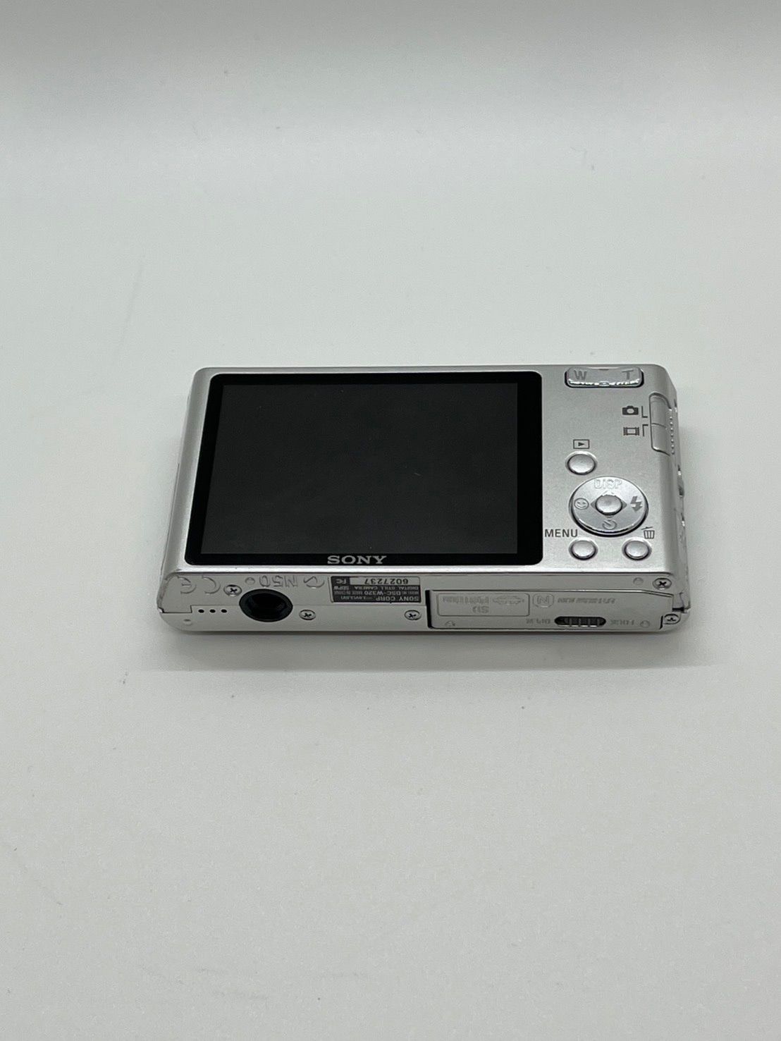 0285 Sony ソニー Cyber-shot DSC-W320 シルバー デジカメ 動作確認