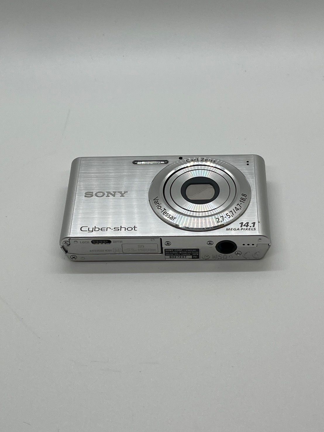 0285 Sony ソニー Cyber-shot DSC-W320 シルバー デジカメ 動作確認