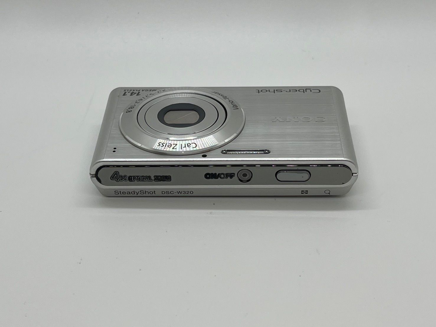 0285 Sony ソニー Cyber-shot DSC-W320 シルバー デジカメ 動作確認