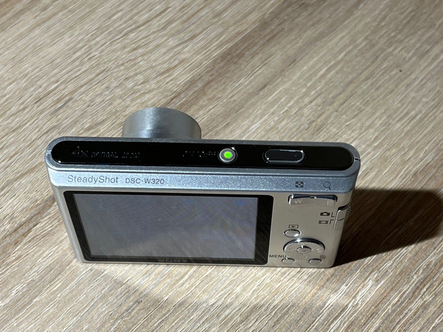 0285 Sony ソニー Cyber-shot DSC-W320 シルバー デジカメ 動作確認