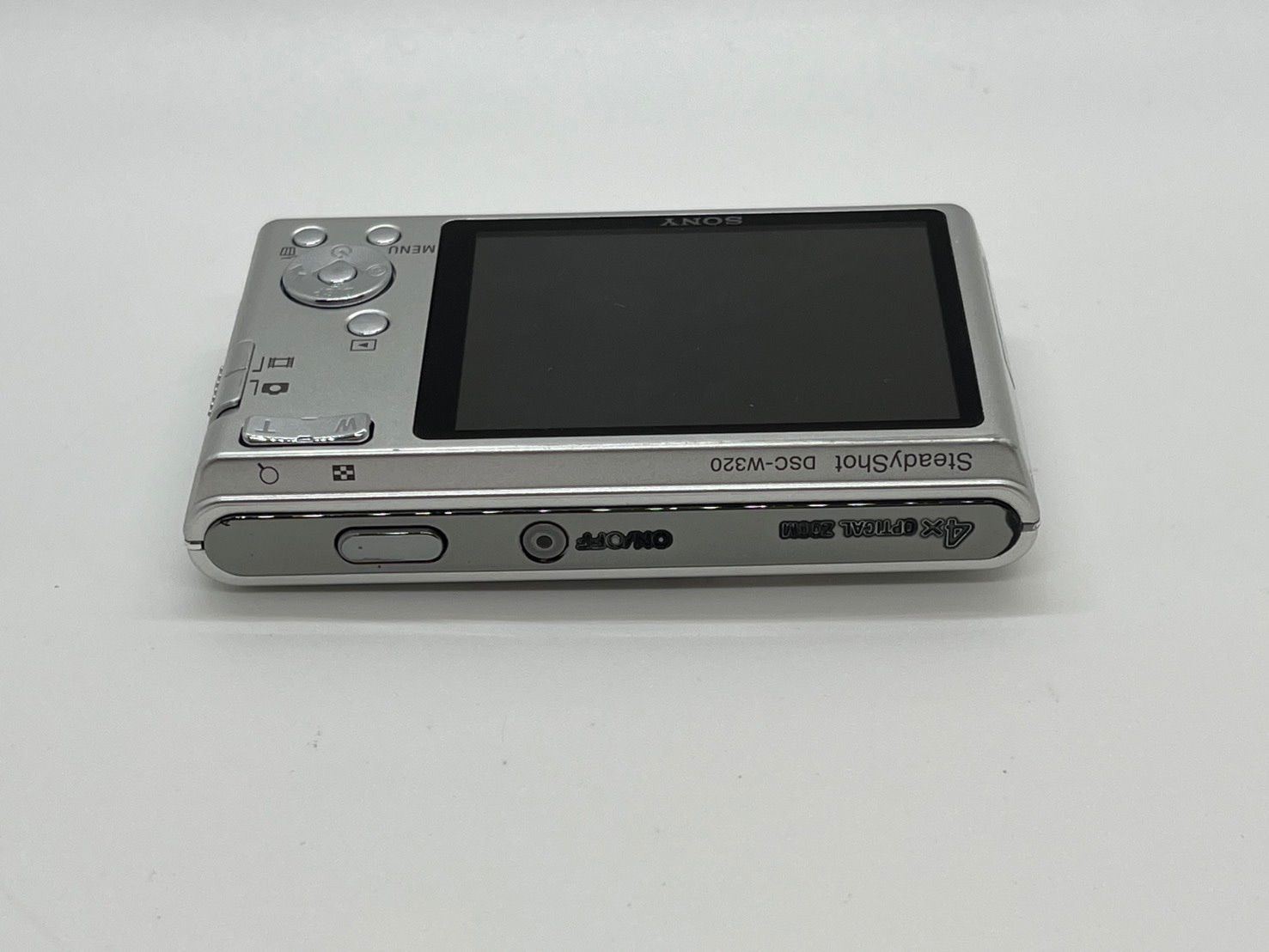 0285 Sony ソニー Cyber-shot DSC-W320 シルバー デジカメ 動作確認